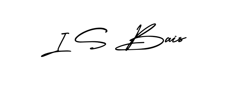 Make a beautiful signature design for name I S Bais. Use this online signature maker to create a handwritten signature for free. I S Bais signature style 3 images and pictures png