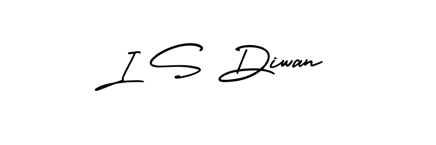 Similarly AmerikaSignatureDemo-Regular is the best handwritten signature design. Signature creator online .You can use it as an online autograph creator for name I S Diwan. I S Diwan signature style 3 images and pictures png