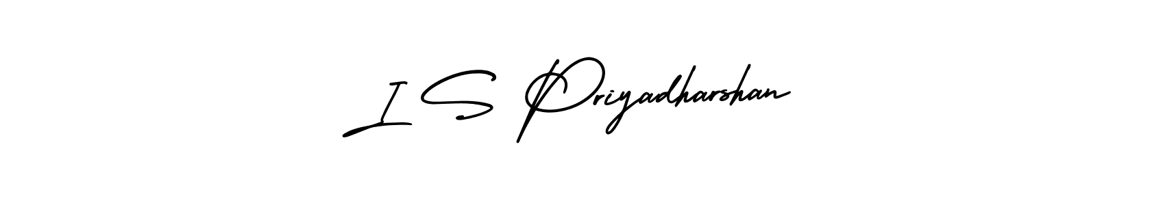 Make a short I S Priyadharshan signature style. Manage your documents anywhere anytime using AmerikaSignatureDemo-Regular. Create and add eSignatures, submit forms, share and send files easily. I S Priyadharshan signature style 3 images and pictures png