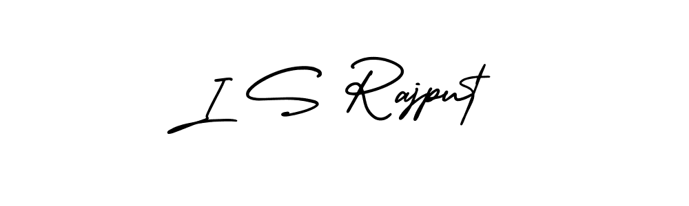 I S Rajput stylish signature style. Best Handwritten Sign (AmerikaSignatureDemo-Regular) for my name. Handwritten Signature Collection Ideas for my name I S Rajput. I S Rajput signature style 3 images and pictures png