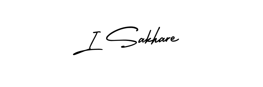 Best and Professional Signature Style for I Sakhare. AmerikaSignatureDemo-Regular Best Signature Style Collection. I Sakhare signature style 3 images and pictures png
