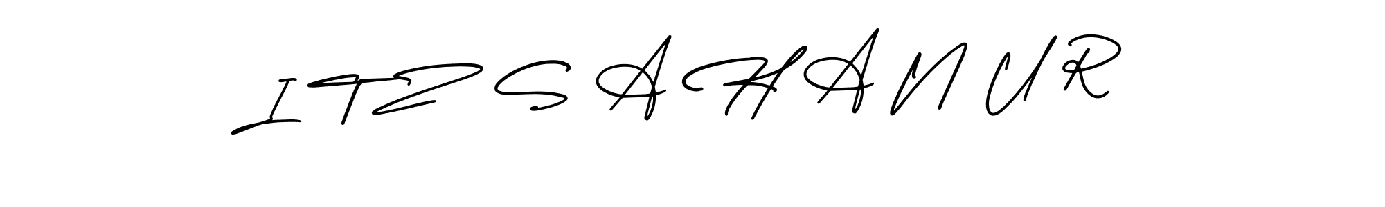 Best and Professional Signature Style for I T Z  S A H A N U R. AmerikaSignatureDemo-Regular Best Signature Style Collection. I T Z  S A H A N U R signature style 3 images and pictures png