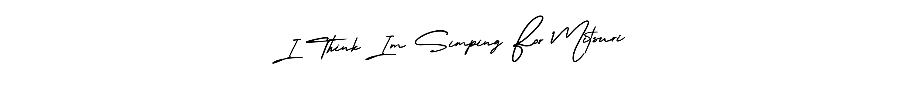 How to make I Think Im Simping For Mitsuri signature? AmerikaSignatureDemo-Regular is a professional autograph style. Create handwritten signature for I Think Im Simping For Mitsuri name. I Think Im Simping For Mitsuri signature style 3 images and pictures png