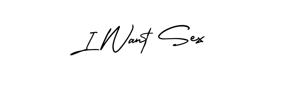 Similarly AmerikaSignatureDemo-Regular is the best handwritten signature design. Signature creator online .You can use it as an online autograph creator for name I Want Sex. I Want Sex signature style 3 images and pictures png