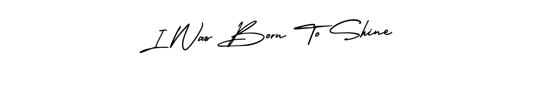 This is the best signature style for the I Was Born To Shine name. Also you like these signature font (AmerikaSignatureDemo-Regular). Mix name signature. I Was Born To Shine signature style 3 images and pictures png