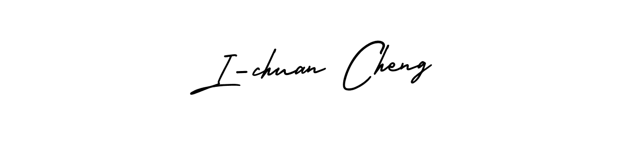 I-chuan Cheng stylish signature style. Best Handwritten Sign (AmerikaSignatureDemo-Regular) for my name. Handwritten Signature Collection Ideas for my name I-chuan Cheng. I-chuan Cheng signature style 3 images and pictures png