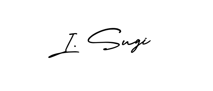 Once you've used our free online signature maker to create your best signature AmerikaSignatureDemo-Regular style, it's time to enjoy all of the benefits that I. Sugi name signing documents. I. Sugi signature style 3 images and pictures png