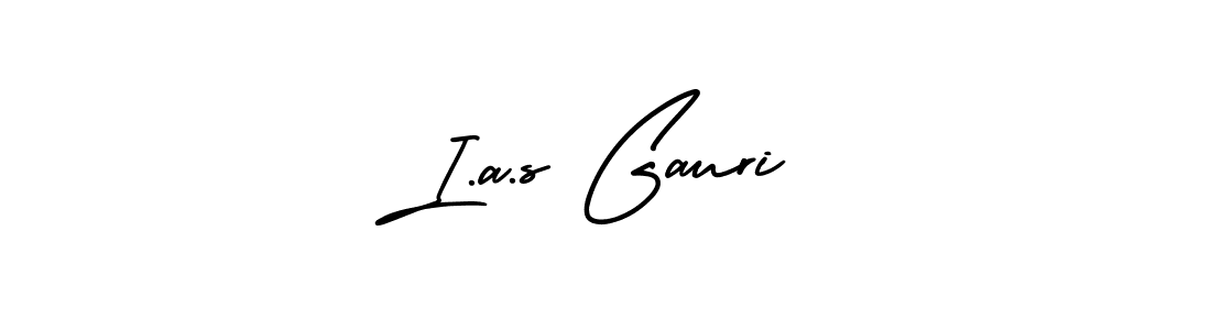 Here are the top 10 professional signature styles for the name I.a.s Gauri. These are the best autograph styles you can use for your name. I.a.s Gauri signature style 3 images and pictures png