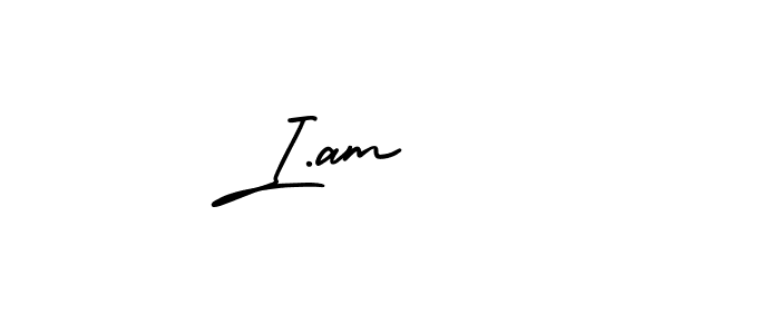 Create a beautiful signature design for name I.am   . With this signature (AmerikaSignatureDemo-Regular) fonts, you can make a handwritten signature for free. I.am    signature style 3 images and pictures png