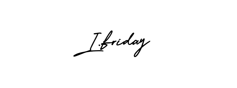 It looks lik you need a new signature style for name I.friday. Design unique handwritten (AmerikaSignatureDemo-Regular) signature with our free signature maker in just a few clicks. I.friday signature style 3 images and pictures png