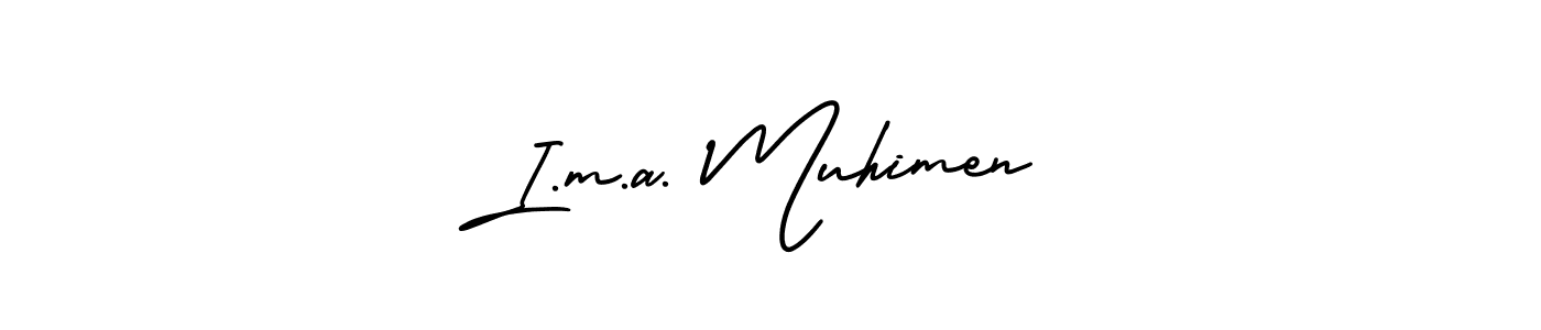 You can use this online signature creator to create a handwritten signature for the name I.m.a. Muhimen. This is the best online autograph maker. I.m.a. Muhimen signature style 3 images and pictures png