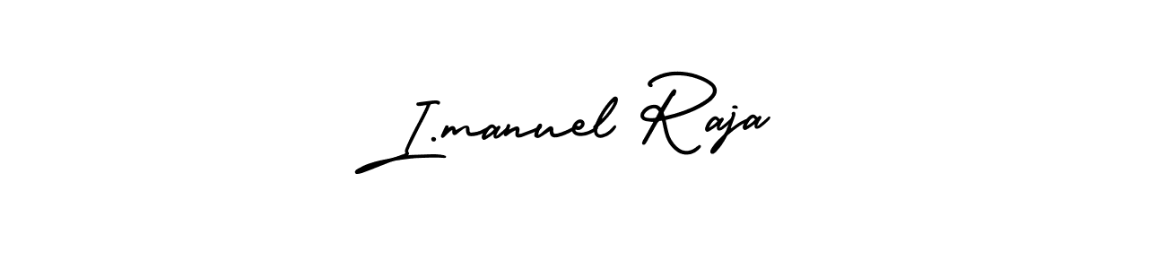 You can use this online signature creator to create a handwritten signature for the name I.manuel Raja. This is the best online autograph maker. I.manuel Raja signature style 3 images and pictures png