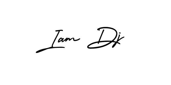 AmerikaSignatureDemo-Regular is a professional signature style that is perfect for those who want to add a touch of class to their signature. It is also a great choice for those who want to make their signature more unique. Get Iam Dj name to fancy signature for free. Iam Dj signature style 3 images and pictures png