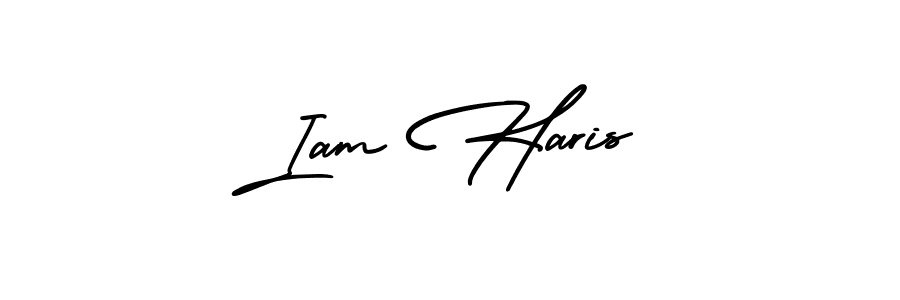 Check out images of Autograph of Iam Haris name. Actor Iam Haris Signature Style. AmerikaSignatureDemo-Regular is a professional sign style online. Iam Haris signature style 3 images and pictures png