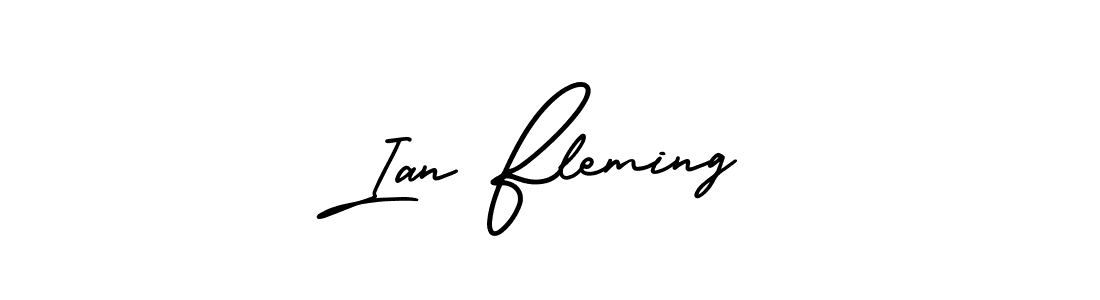 Design your own signature with our free online signature maker. With this signature software, you can create a handwritten (AmerikaSignatureDemo-Regular) signature for name Ian Fleming. Ian Fleming signature style 3 images and pictures png