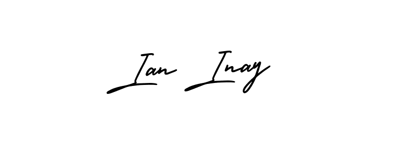 if you are searching for the best signature style for your name Ian Inay. so please give up your signature search. here we have designed multiple signature styles  using AmerikaSignatureDemo-Regular. Ian Inay signature style 3 images and pictures png