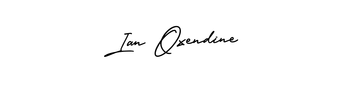 How to make Ian Oxendine name signature. Use AmerikaSignatureDemo-Regular style for creating short signs online. This is the latest handwritten sign. Ian Oxendine signature style 3 images and pictures png
