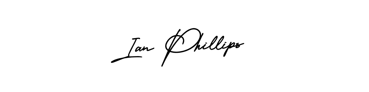 Make a beautiful signature design for name Ian Phillips. With this signature (AmerikaSignatureDemo-Regular) style, you can create a handwritten signature for free. Ian Phillips signature style 3 images and pictures png