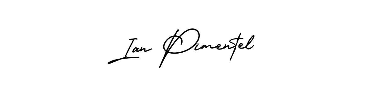Best and Professional Signature Style for Ian Pimentel. AmerikaSignatureDemo-Regular Best Signature Style Collection. Ian Pimentel signature style 3 images and pictures png
