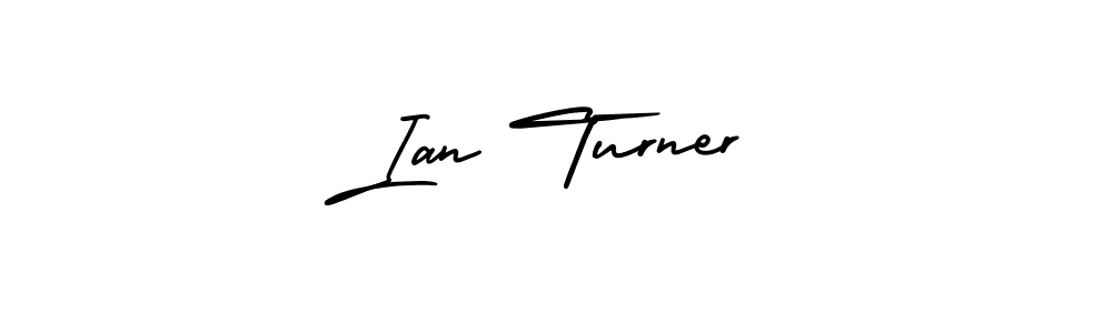 Use a signature maker to create a handwritten signature online. With this signature software, you can design (AmerikaSignatureDemo-Regular) your own signature for name Ian Turner. Ian Turner signature style 3 images and pictures png