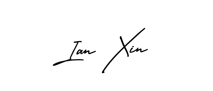 if you are searching for the best signature style for your name Ian Xin. so please give up your signature search. here we have designed multiple signature styles  using AmerikaSignatureDemo-Regular. Ian Xin signature style 3 images and pictures png