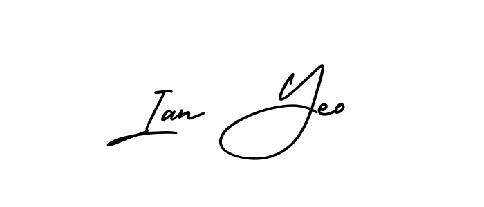 Best and Professional Signature Style for Ian Yeo. AmerikaSignatureDemo-Regular Best Signature Style Collection. Ian Yeo signature style 3 images and pictures png