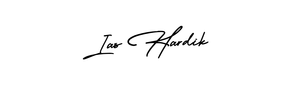 Ias Hardik stylish signature style. Best Handwritten Sign (AmerikaSignatureDemo-Regular) for my name. Handwritten Signature Collection Ideas for my name Ias Hardik. Ias Hardik signature style 3 images and pictures png