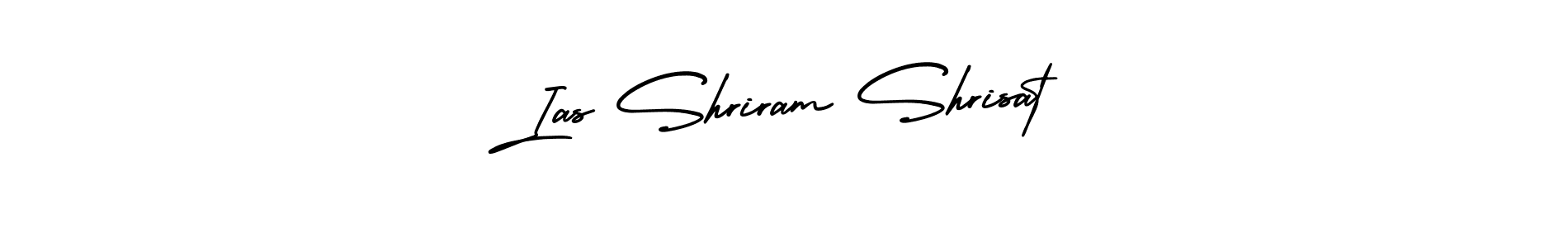 Make a beautiful signature design for name Ias Shriram Shrisat. With this signature (AmerikaSignatureDemo-Regular) style, you can create a handwritten signature for free. Ias Shriram Shrisat signature style 3 images and pictures png