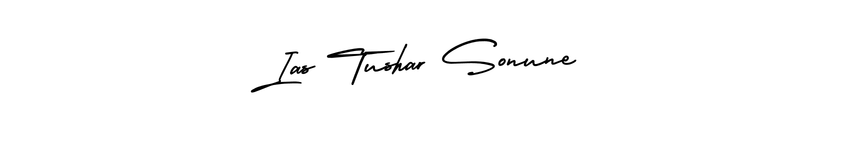 Make a beautiful signature design for name Ias Tushar Sonune. Use this online signature maker to create a handwritten signature for free. Ias Tushar Sonune signature style 3 images and pictures png