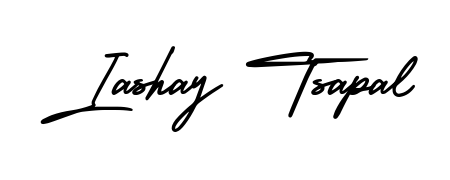A timeless handwritten aesthetic for Iashay Tsapal. The AmerikaSignatureDemo-Regular font gives your signature a handcrafted feel with natural curves. Iashay Tsapal signature style 3 images and pictures png