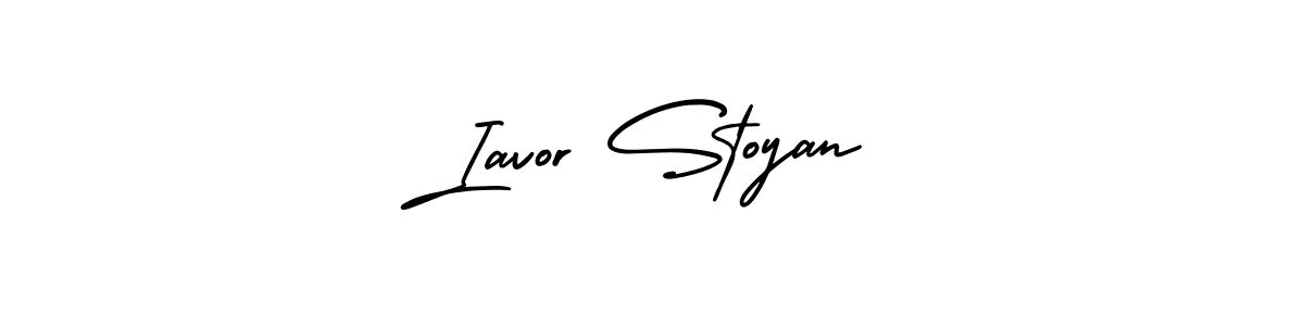 You can use this online signature creator to create a handwritten signature for the name Iavor Stoyan. This is the best online autograph maker. Iavor Stoyan signature style 3 images and pictures png