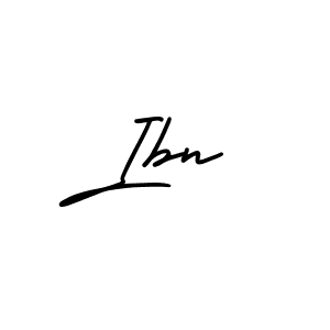 You should practise on your own different ways (AmerikaSignatureDemo-Regular) to write your name (Ibn) in signature. don't let someone else do it for you. Ibn signature style 3 images and pictures png