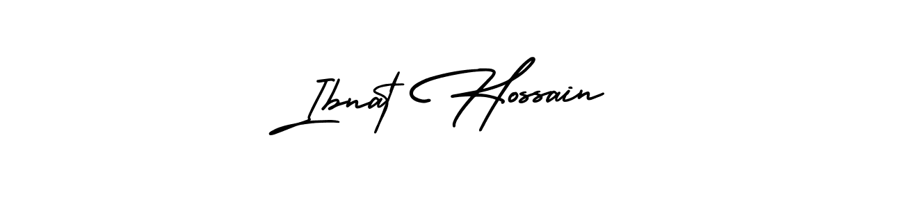 if you are searching for the best signature style for your name Ibnat Hossain. so please give up your signature search. here we have designed multiple signature styles  using AmerikaSignatureDemo-Regular. Ibnat Hossain signature style 3 images and pictures png