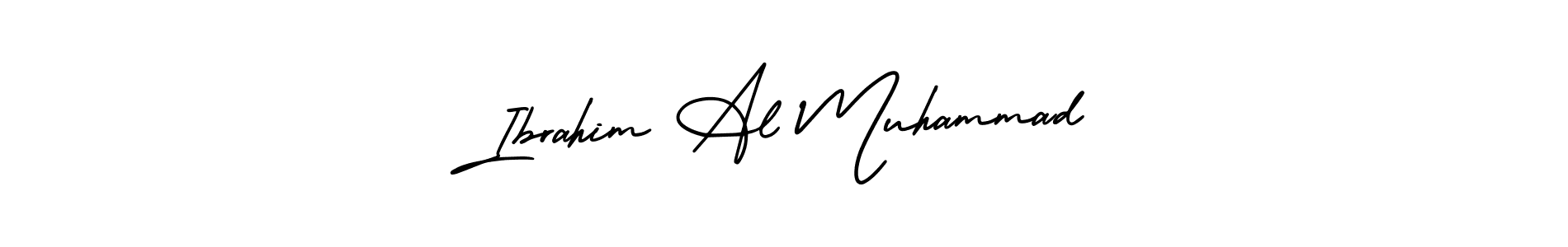 Design your own signature with our free online signature maker. With this signature software, you can create a handwritten (AmerikaSignatureDemo-Regular) signature for name Ibrahim Al Muhammad. Ibrahim Al Muhammad signature style 3 images and pictures png