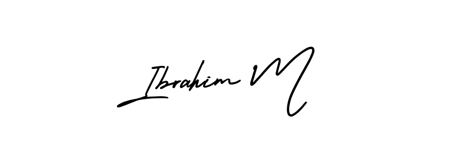 AmerikaSignatureDemo-Regular is a professional signature style that is perfect for those who want to add a touch of class to their signature. It is also a great choice for those who want to make their signature more unique. Get Ibrahim M name to fancy signature for free. Ibrahim M signature style 3 images and pictures png