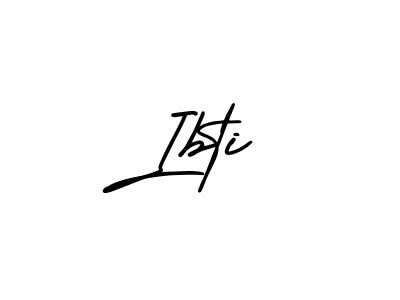 How to Draw Ibti signature style? AmerikaSignatureDemo-Regular is a latest design signature styles for name Ibti. Ibti signature style 3 images and pictures png