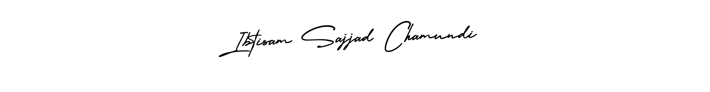 It looks lik you need a new signature style for name Ibtisam Sajjad Chamundi. Design unique handwritten (AmerikaSignatureDemo-Regular) signature with our free signature maker in just a few clicks. Ibtisam Sajjad Chamundi signature style 3 images and pictures png