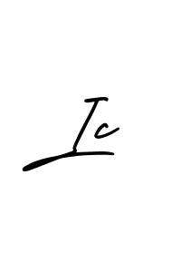 Create a beautiful signature design for name Ic. With this signature (AmerikaSignatureDemo-Regular) fonts, you can make a handwritten signature for free. Ic signature style 3 images and pictures png