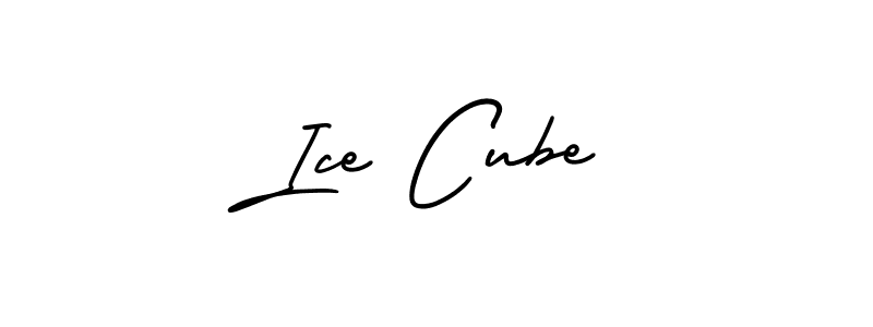 Create a beautiful signature design for name Ice Cube. With this signature (AmerikaSignatureDemo-Regular) fonts, you can make a handwritten signature for free. Ice Cube signature style 3 images and pictures png