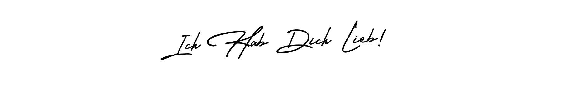 Here are the top 10 professional signature styles for the name Ich Hab Dich Lieb!. These are the best autograph styles you can use for your name. Ich Hab Dich Lieb! signature style 3 images and pictures png