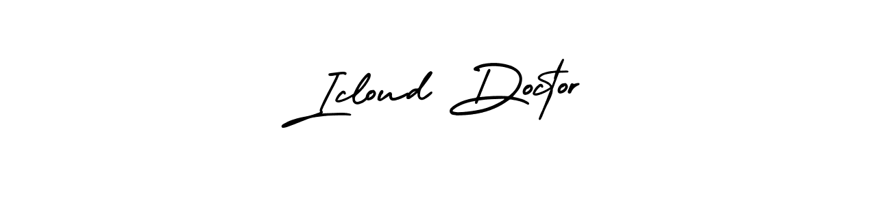 Also we have Icloud Doctor name is the best signature style. Create professional handwritten signature collection using AmerikaSignatureDemo-Regular autograph style. Icloud Doctor signature style 3 images and pictures png