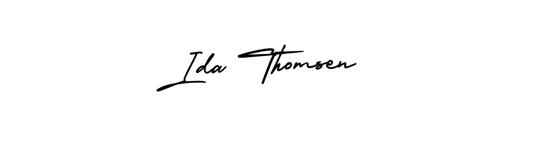 if you are searching for the best signature style for your name Ida Thomsen. so please give up your signature search. here we have designed multiple signature styles  using AmerikaSignatureDemo-Regular. Ida Thomsen signature style 3 images and pictures png