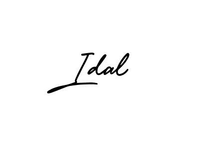 Create a beautiful signature design for name Idal. With this signature (AmerikaSignatureDemo-Regular) fonts, you can make a handwritten signature for free. Idal signature style 3 images and pictures png