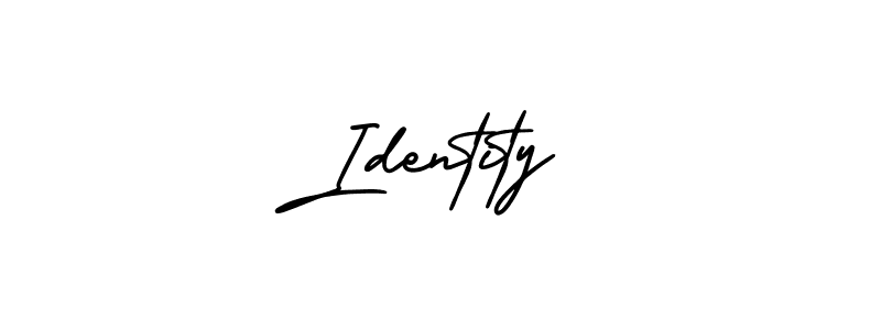 Identity stylish signature style. Best Handwritten Sign (AmerikaSignatureDemo-Regular) for my name. Handwritten Signature Collection Ideas for my name Identity. Identity signature style 3 images and pictures png