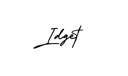 Check out images of Autograph of Idget name. Actor Idget Signature Style. AmerikaSignatureDemo-Regular is a professional sign style online. Idget signature style 3 images and pictures png