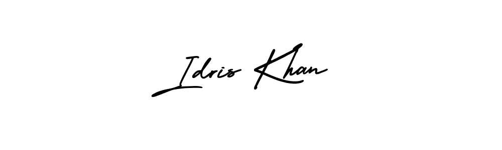 How to Draw Idris Khan signature style? AmerikaSignatureDemo-Regular is a latest design signature styles for name Idris Khan. Idris Khan signature style 3 images and pictures png