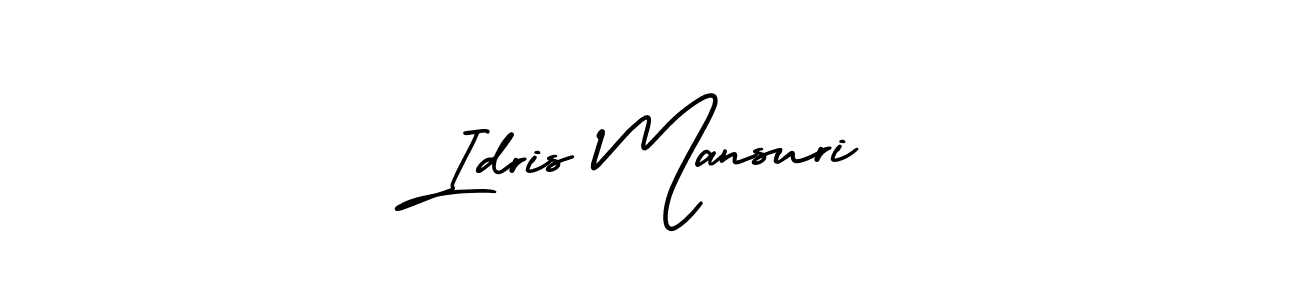 This is the best signature style for the Idris Mansuri name. Also you like these signature font (AmerikaSignatureDemo-Regular). Mix name signature. Idris Mansuri signature style 3 images and pictures png