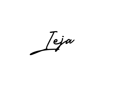 It looks lik you need a new signature style for name Ieja. Design unique handwritten (AmerikaSignatureDemo-Regular) signature with our free signature maker in just a few clicks. Ieja signature style 3 images and pictures png