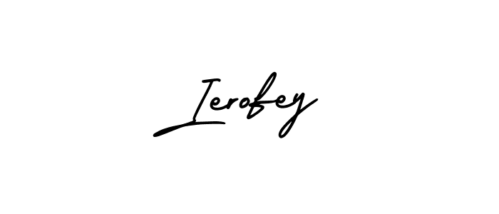 You can use this online signature creator to create a handwritten signature for the name Ierofey. This is the best online autograph maker. Ierofey signature style 3 images and pictures png