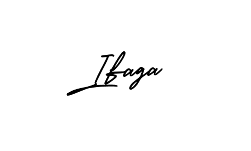 How to Draw Ifaga signature style? AmerikaSignatureDemo-Regular is a latest design signature styles for name Ifaga. Ifaga signature style 3 images and pictures png